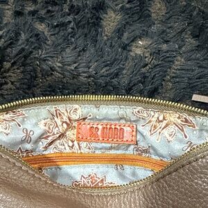 HOBO Textured Brown Leather Hobo Bag